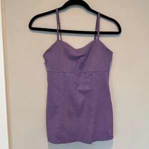 Beyond Yoga Lavender Adjustable-Strap Camisole